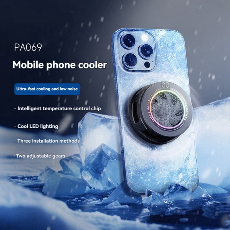 Smart Accessories - Magnetic Phone Cooler Low Noise USB