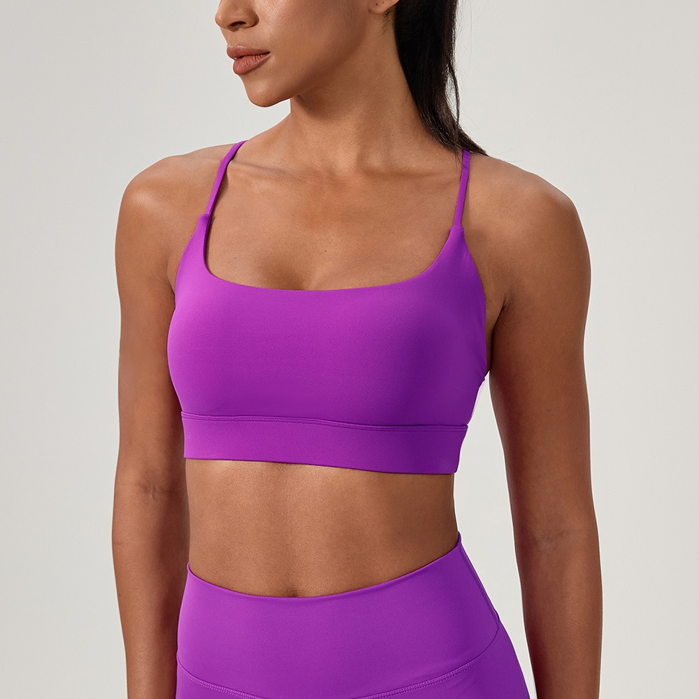 Rugged Sport Strap - Women's Sexy Yoga Bra Cross Strap