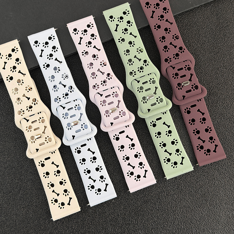 Hollow-out Dog Paw Strap 22mm  - Titan Smartwatch Accessories recension och pris