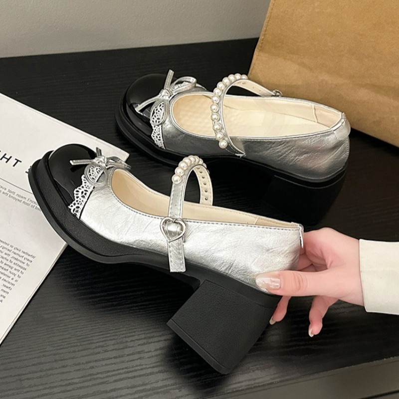 Women Shoes Classic Round Head - Leather Classic Strap recension och pris