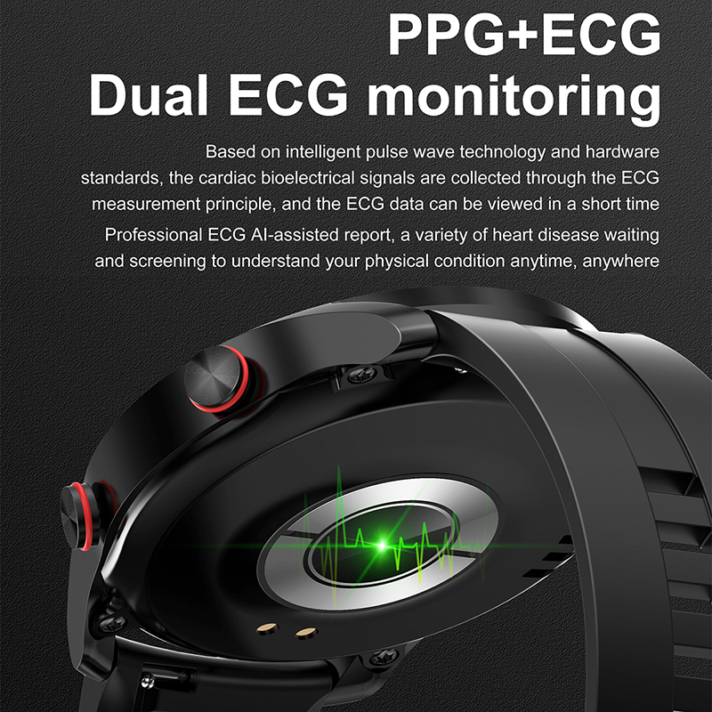 ECG+PPG Bluetooth Call Smart W - Smartwatch Custom recension och pris