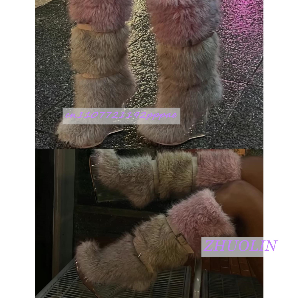Winter Gradient Furry Transpar - Leather Classic Strap recension och pris