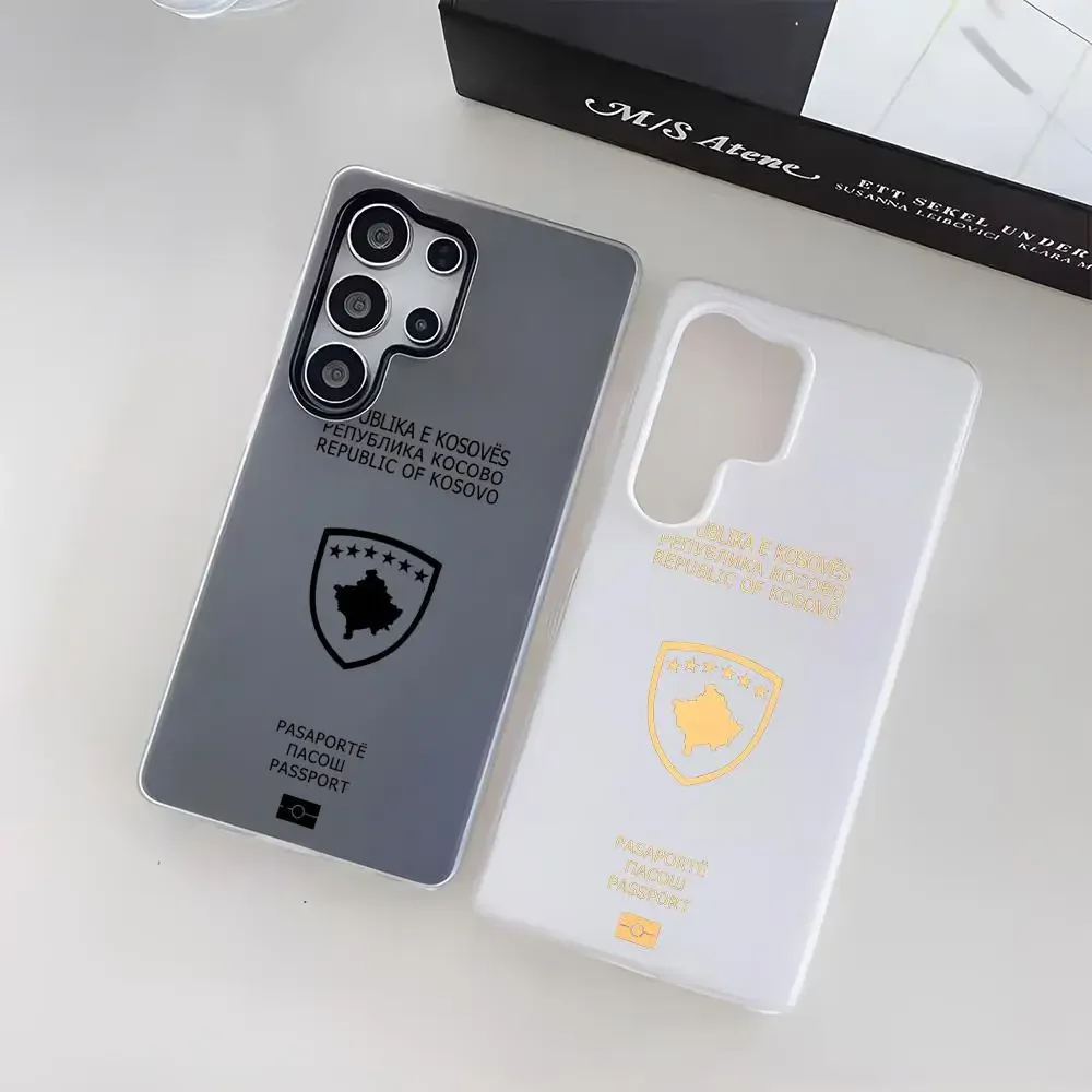Kosovo Passport LOGO Phone Cas - Samsung Galaxy S24 recension och pris