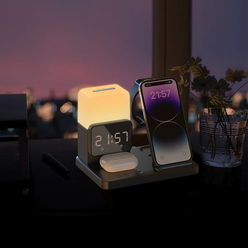 6 in 1 Wireless Charger Stand  - Smartwatch X12 recension och pris