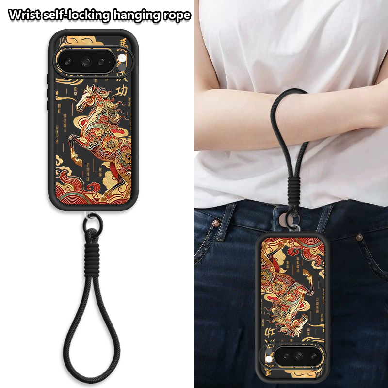 Cute Foal Print Wrist Strap La - Google Pixel 9 recension och pris