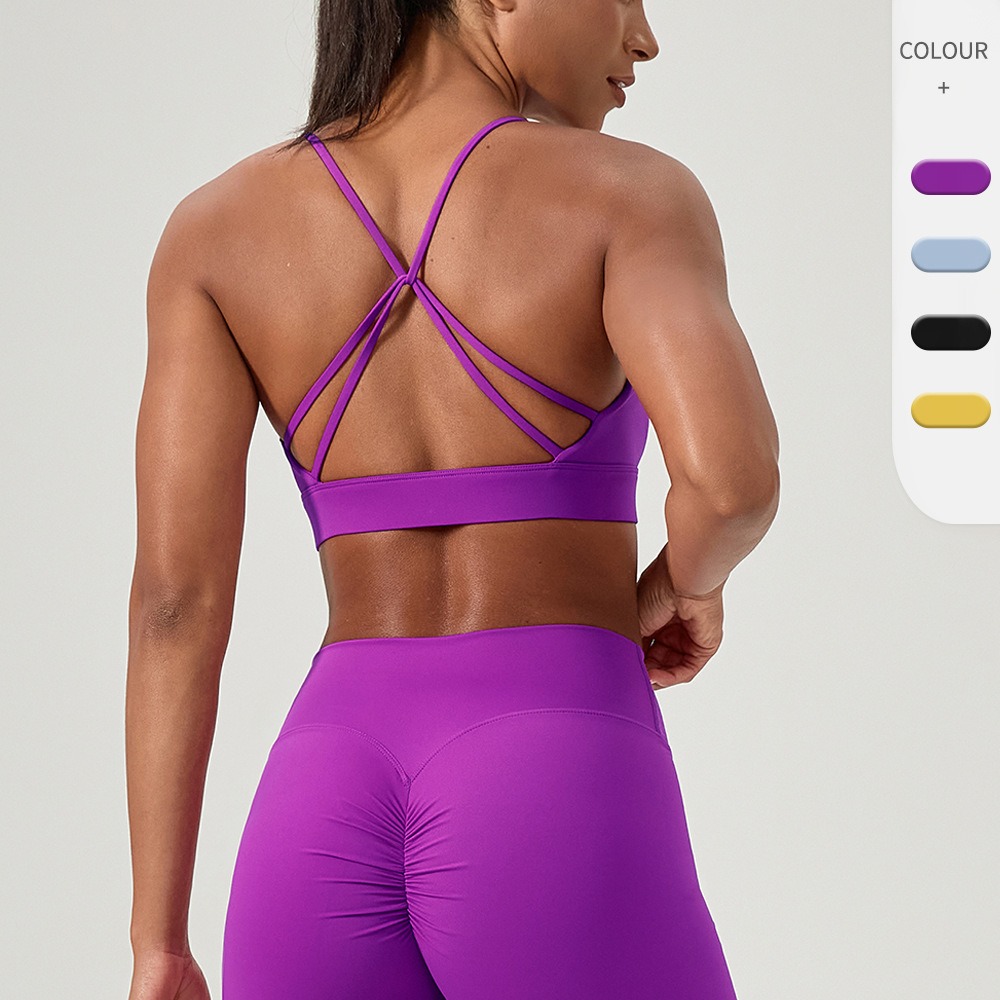 Women's Sexy Yoga Bra Cross St - Rugged Sport Strap recension och pris