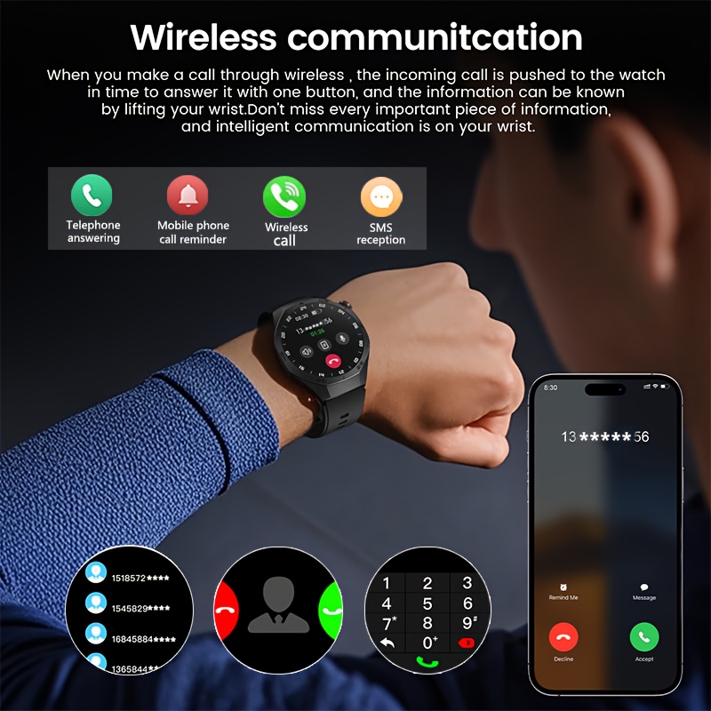 LAXASFIT 2026 New Smart Watch  - Smartwatch Custom recension och pris