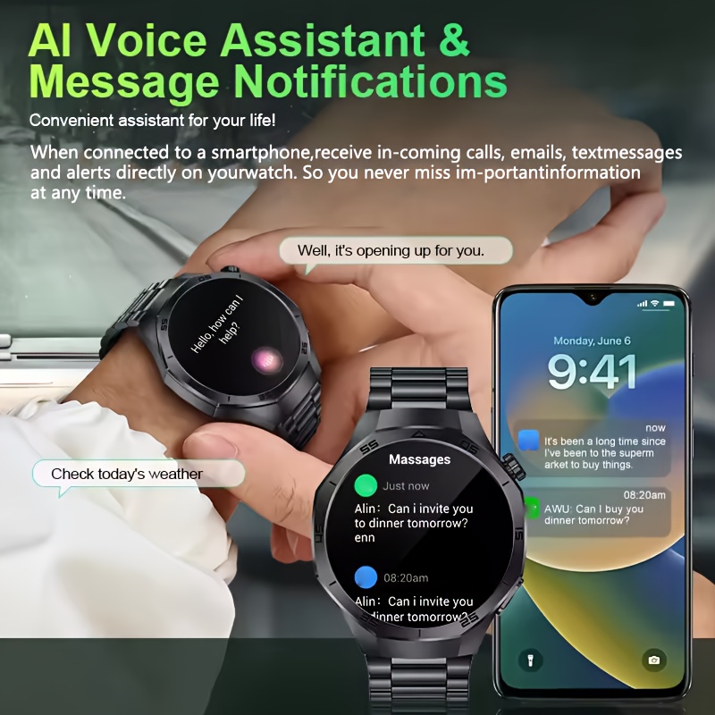 LAXASFIT 2026 New Smart Watch  - Smartwatch Custom recension och pris