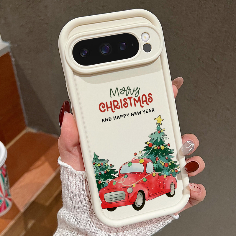 Christmas Tree Patterned TPU P - Google Pixel 9 recension och pris