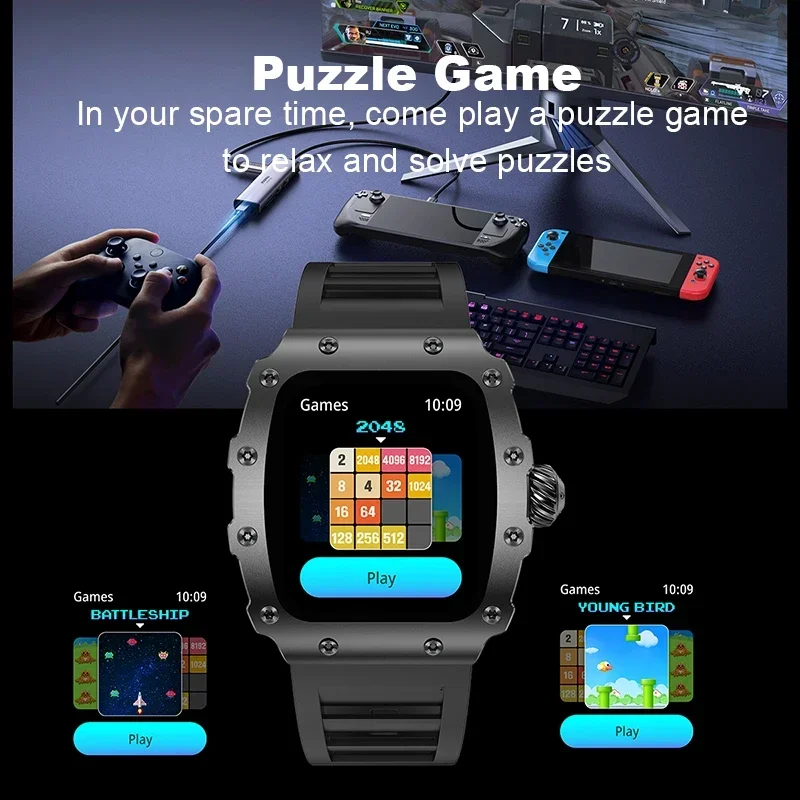 New Trend Smart Watch 1.76 inc - Smartwatch Custom recension och pris
