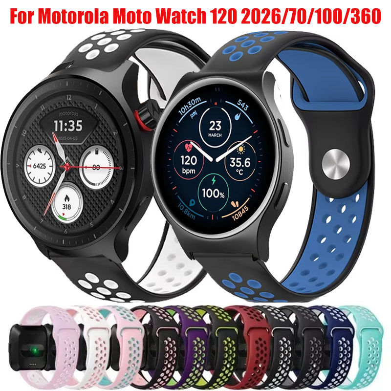 20mm 22mm Breathable Replaceme - Motorola Smartwatch Accessories recension och pris