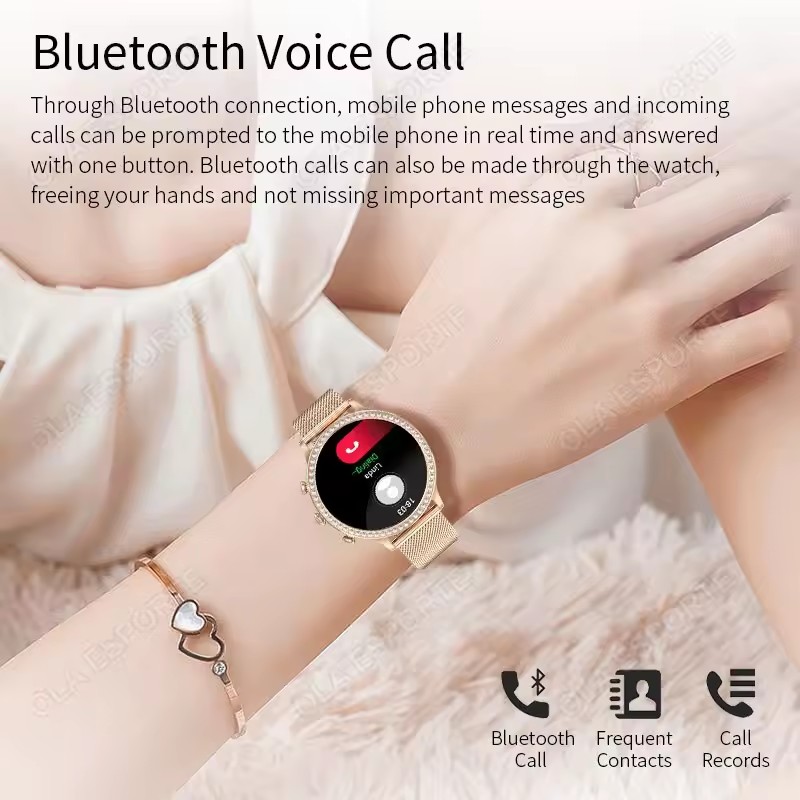 Elegant Ladies' Smartwatch Blu - Smartwatch X12 recension och pris