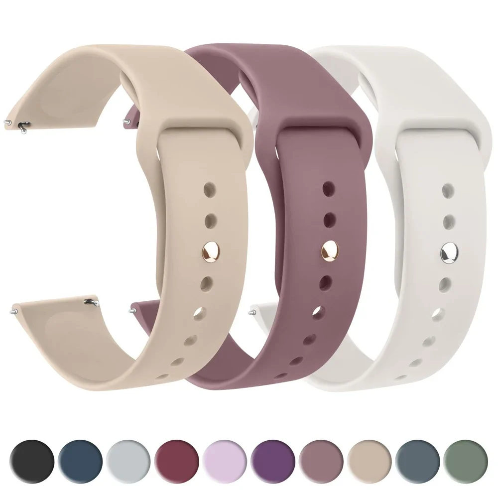 18mm Silicone Band for Huawei  - Titan Smartwatch Accessories recension och pris